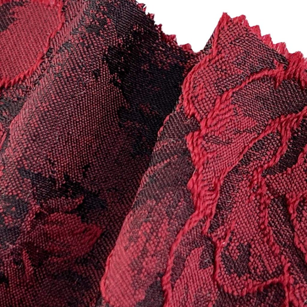 100% Polyester Brocade Ripstop Crisp Hand Feel Fabric Bed Runner Curtain Table Runner Evening Gown 028420#