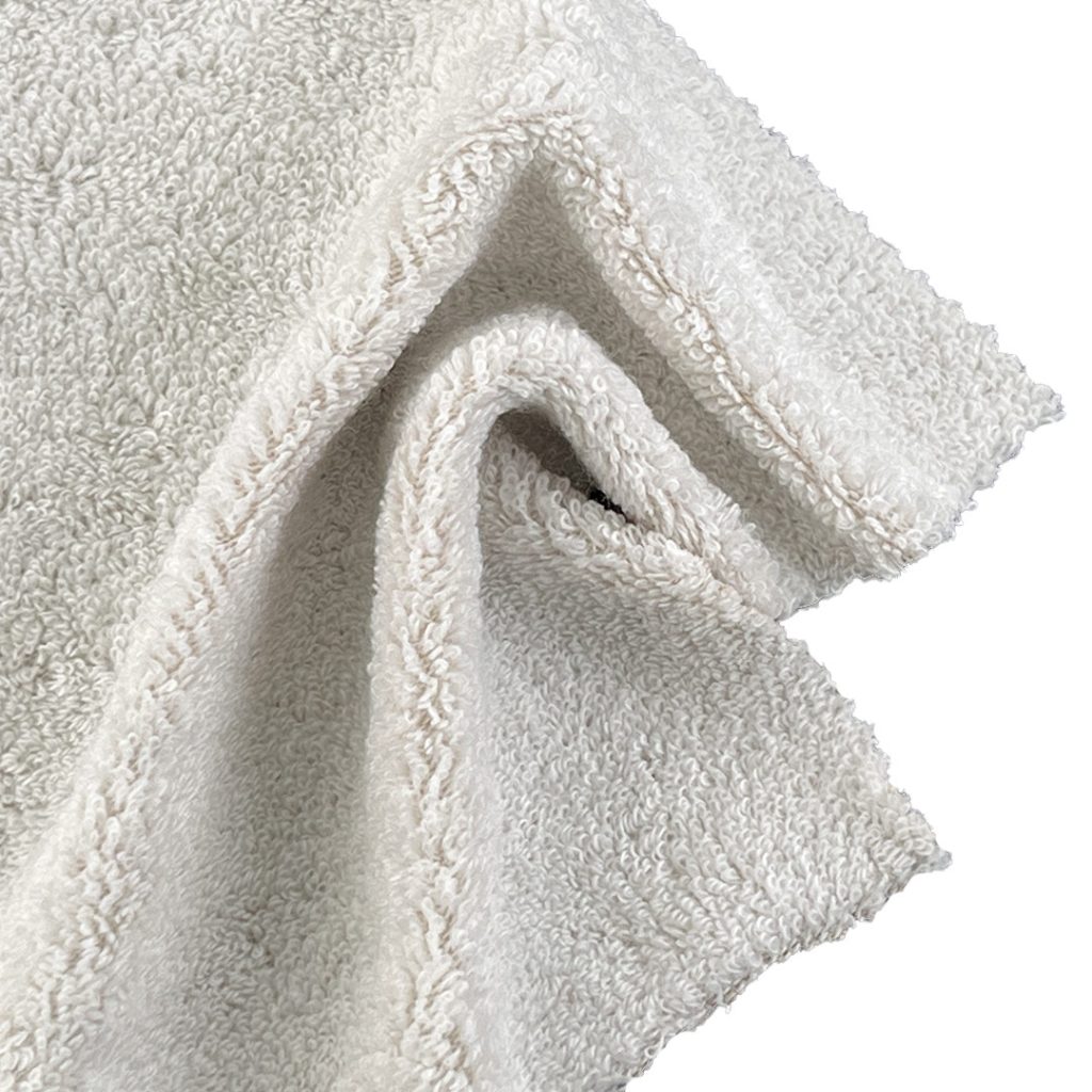 350gsm (12.3 oz) 80% Cotton 20% Polyester Towel Soft Hand Feel Fabric Sleepwear Sweater 055-1274