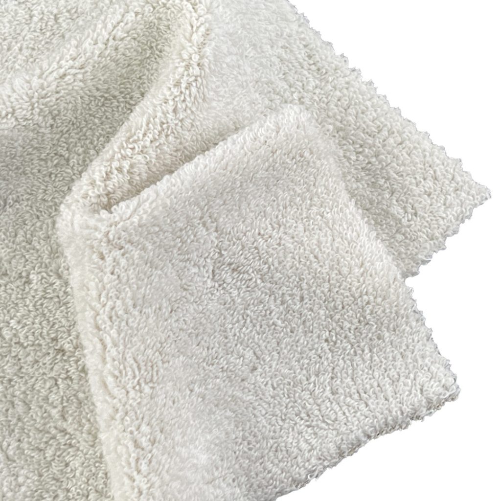 350gsm (12.3 oz) 80% Cotton 20% Polyester Towel Soft Hand Feel Fabric Sleepwear Sweater 055-1274