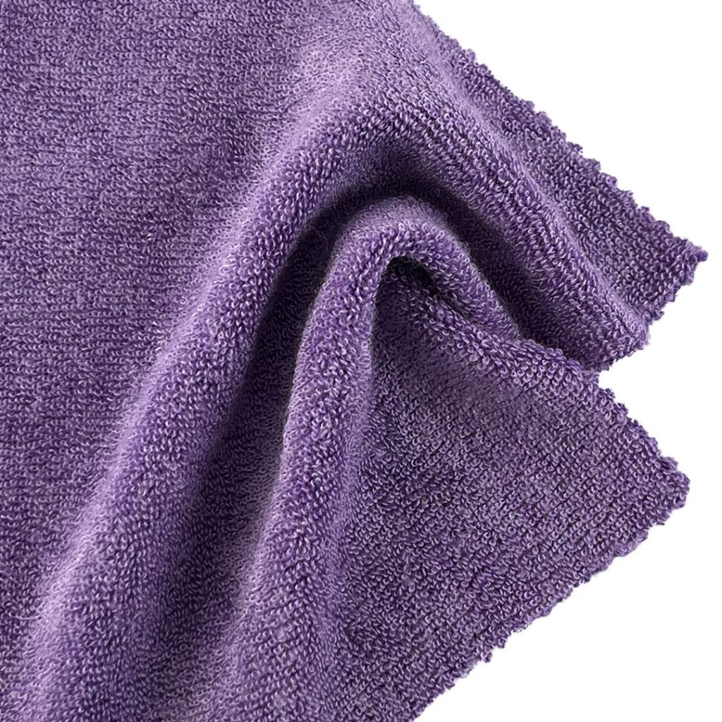 280gsm (9.9 oz) 80% Cotton 20% Polyester Towel Soft Hand Feel Fabric Sleepwear Hoodie 055-3053