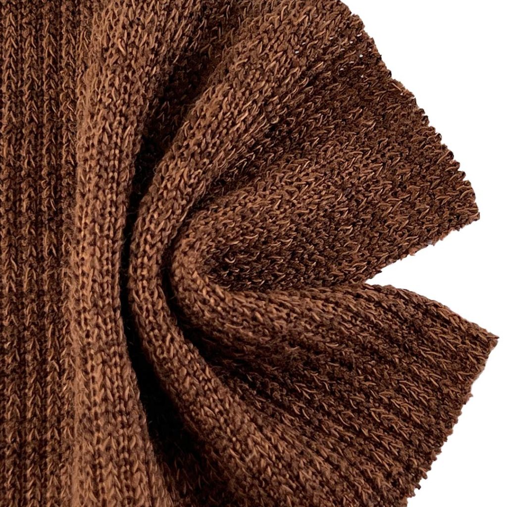 280gsm (9.9 oz) 92% Polyester 5% Spandex Cable Knit Jacquard Breathable Soft Hand Feel Fabric Dress Sweater Shawl 06974A7