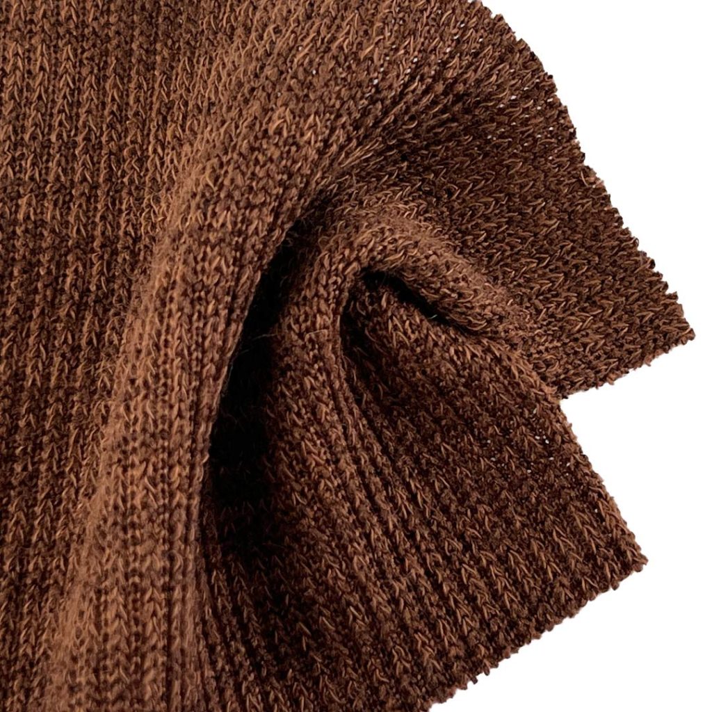 280gsm (9.9 oz) 92% Polyester 5% Spandex Cable Knit Jacquard Breathable Soft Hand Feel Fabric Dress Sweater Shawl 06974A7