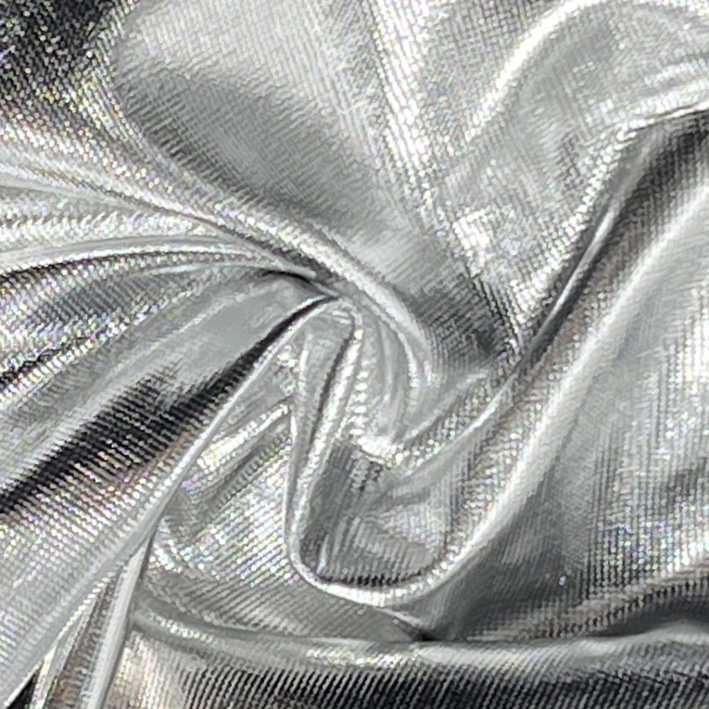 40gsm (1.4 oz) 100% Polyester Foil Iridescent Shiny Smooth Hand Feel Fabric Dress Skirt 1008-3#