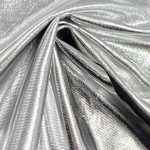 40gsm (1.4 oz) 100% Polyester Foil Iridescent Shiny Smooth Hand Feel Fabric Dress Skirt 1008-3#