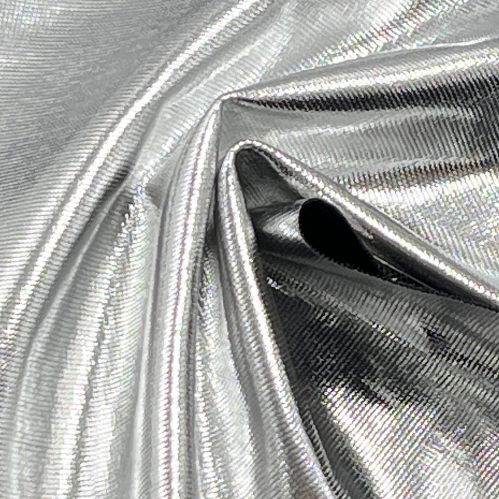 40gsm (1.4 oz) 100% Polyester Foil Iridescent Shiny Smooth Hand Feel Fabric Dress Skirt 1008-3#