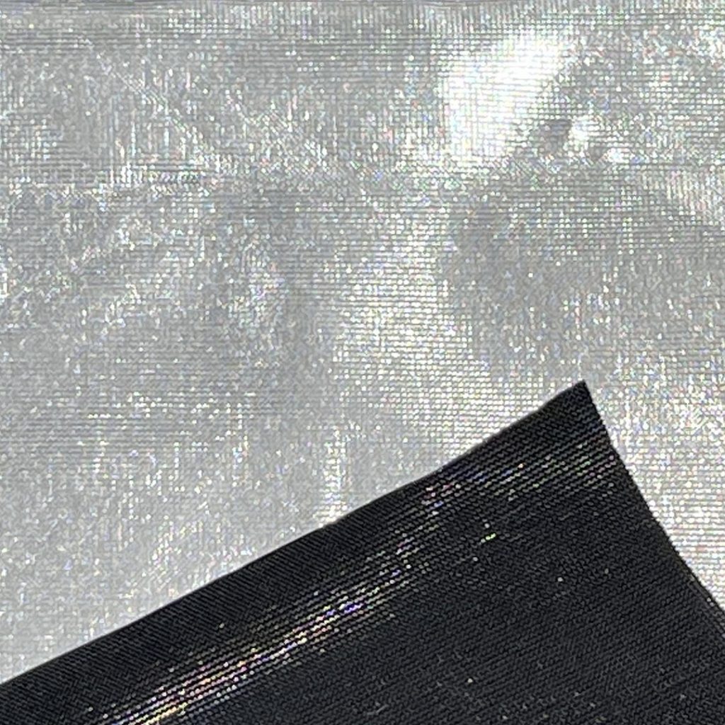 40gsm (1.4 oz) 100% Polyester Foil Iridescent Shiny Smooth Hand Feel Fabric Dress Skirt 1008-3#