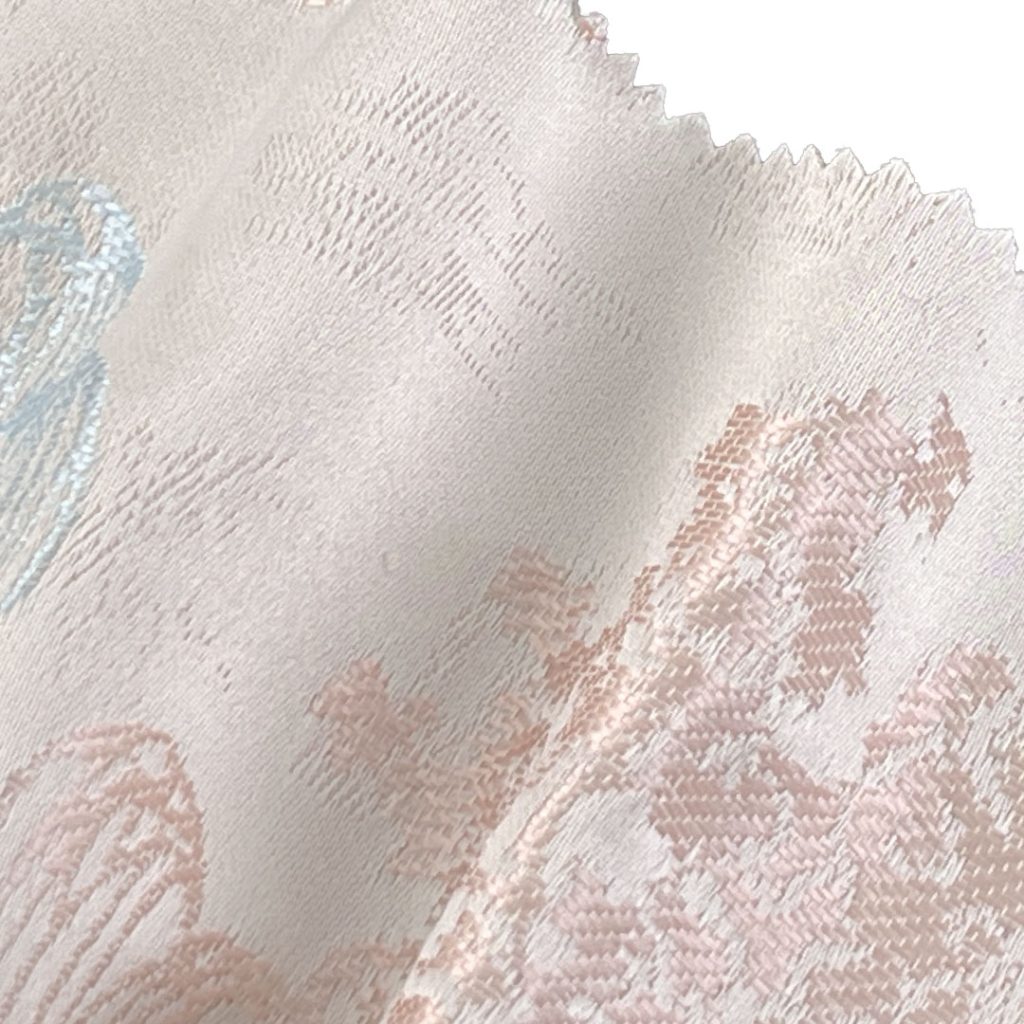 100% Polyester Brocade Ripstop Crisp Hand Feel Fabric Evening Gown Curtain 113