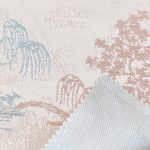 100% Polyester Brocade Ripstop Crisp Hand Feel Fabric Evening Gown Curtain 113