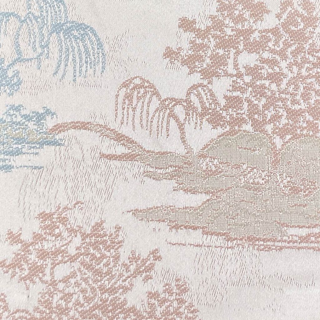 100% Polyester Brocade Ripstop Crisp Hand Feel Fabric Evening Gown Curtain 113