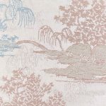 100% Polyester Brocade Ripstop Crisp Hand Feel Fabric Evening Gown Curtain 113