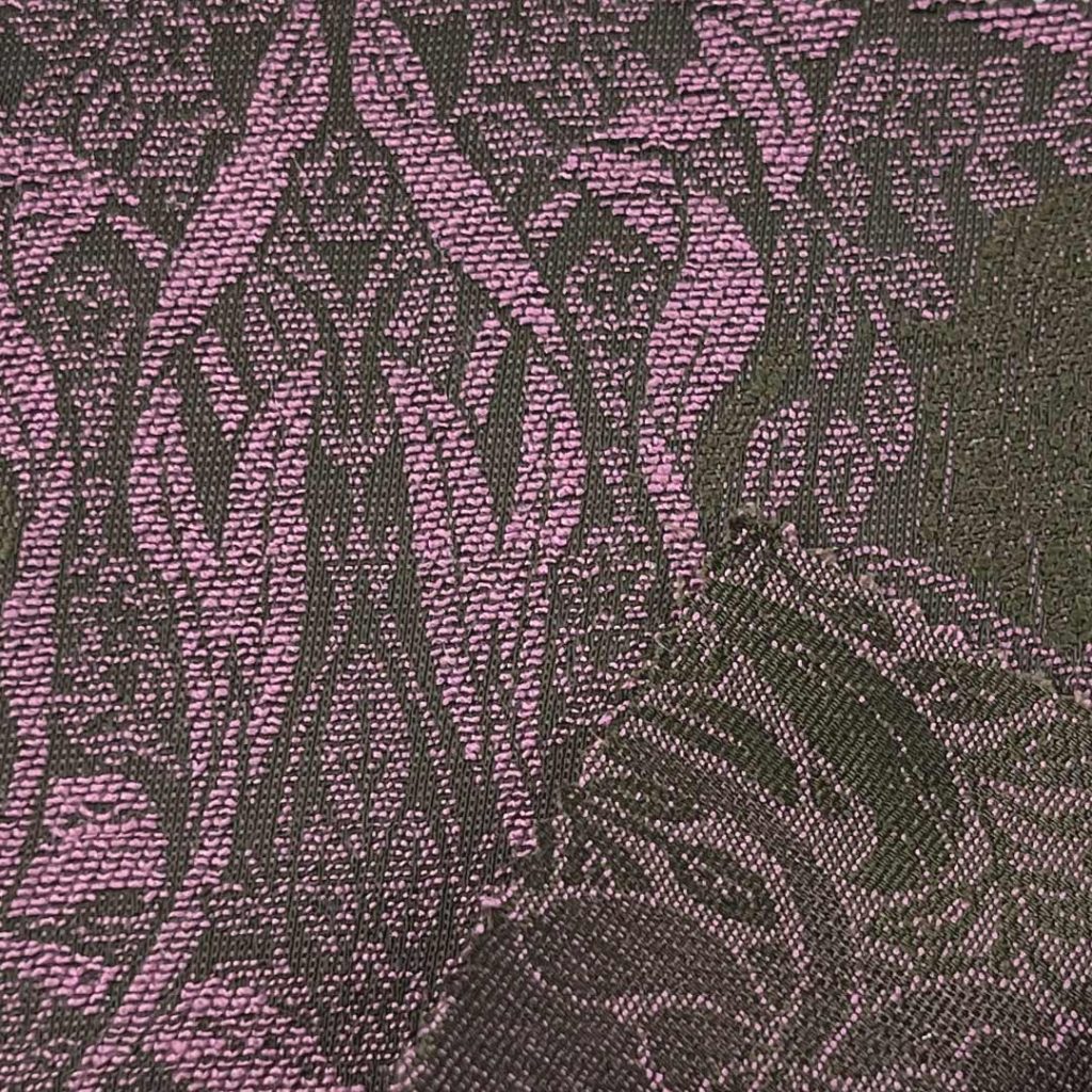 50% Polyester 50% Viscose Brocade Ripstop Crisp Hand Feel Fabric Table Runner Curtain Bed Runner 123#