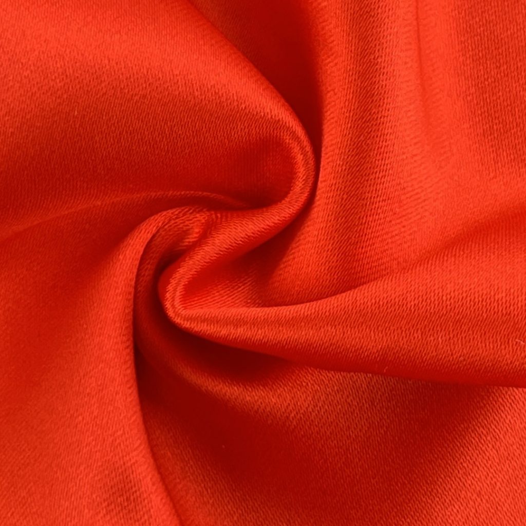 240gsm (8.5 oz) 97% Polyester 3% Spandex Satin Glossy Smooth Hand Feel Fabric Costume Dress 130-106#