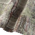 71% Polyester 26% Cotton 3% Linen Brocade Ripstop Crisp Hand Feel Fabric Table Runner Curtain Bed Runner 136#