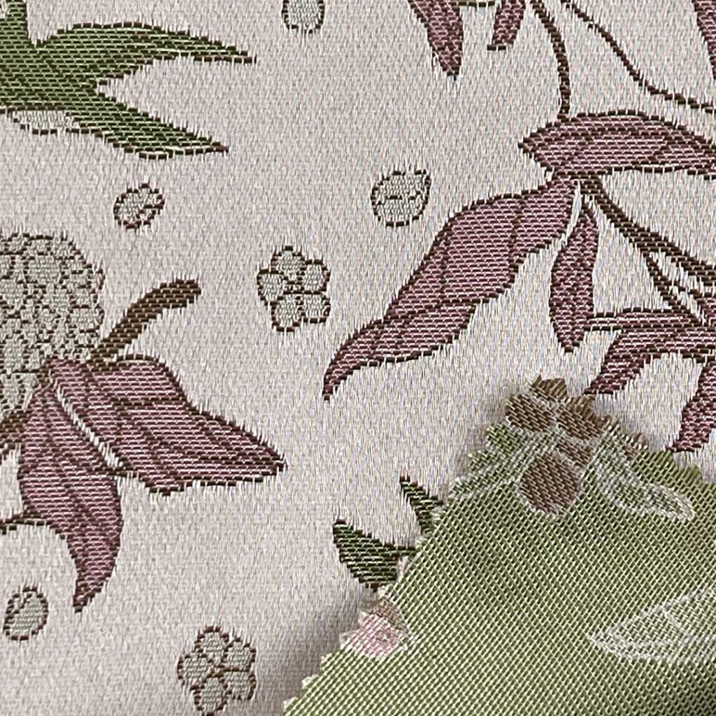 100% Polyester Brocade Ripstop Crisp Hand Feel Fabric Evening Gown Table Runner Curtain 139#