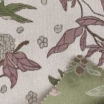 100% Polyester Brocade Ripstop Crisp Hand Feel Fabric Evening Gown Table Runner Curtain 139#