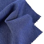 250gsm (8.8 oz) 98% Polyester 2% Spandex Chambray Ripstop Crisp Hand Feel Fabric Pants Shorts 1412-8A