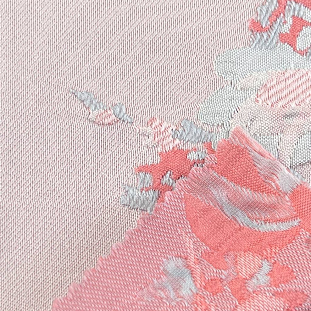 50% Polyester 50% Viscose Brocade Ripstop Crisp Hand Feel Fabric Evening Gown Curtain 204#