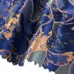 19% Modal 81% Polyester Brocade Ripstop Crisp Hand Feel Fabric Curtain Table Runner 20570