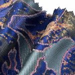 19% Modal 81% Polyester Brocade Ripstop Crisp Hand Feel Fabric Curtain Table Runner 20570