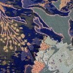 19% Modal 81% Polyester Brocade Ripstop Crisp Hand Feel Fabric Curtain Table Runner 20570