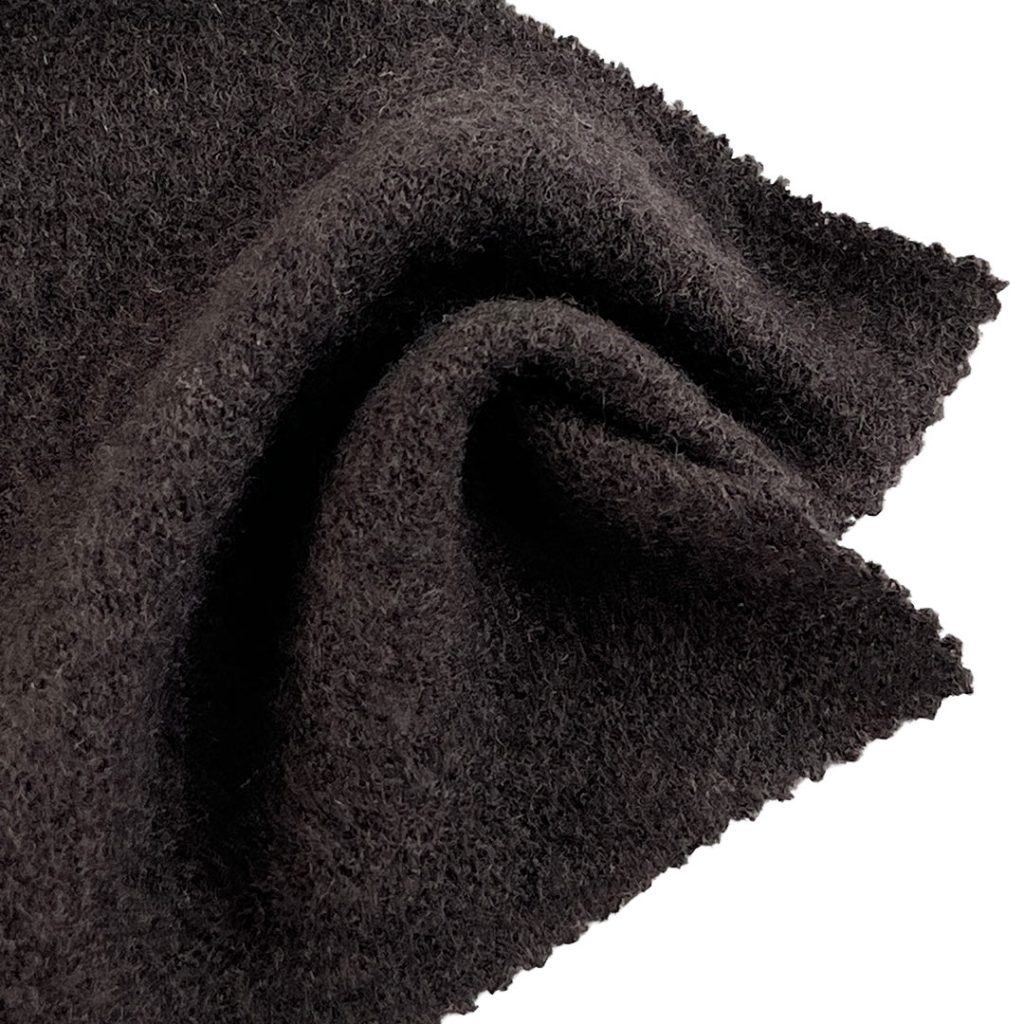 245gsm (8.6 oz) 75% Polyester 20% Viscose 5% Spandex Cashmere Soft Hand Feel Fabric Sleepwear Long Sleeve Shirt Sweater 21160