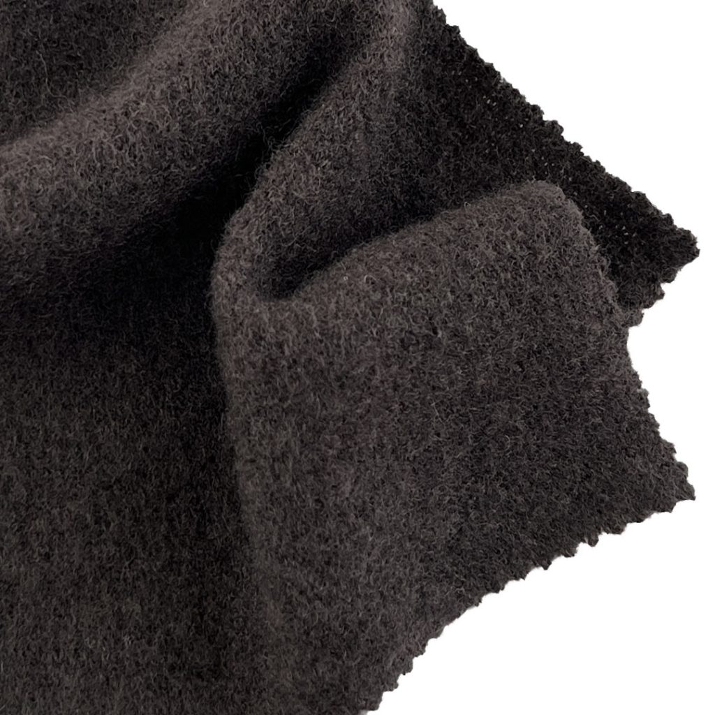 245gsm (8.6 oz) 75% Polyester 20% Viscose 5% Spandex Cashmere Soft Hand Feel Fabric Sleepwear Long Sleeve Shirt Sweater 21160