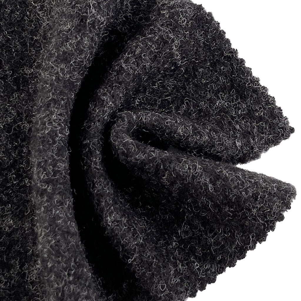 375gsm (13.2 oz) 75% Polyester 20% Viscose 5% Spandex Cashmere Soft Hand Feel Fabric Cardigan Sleepwear 21160A