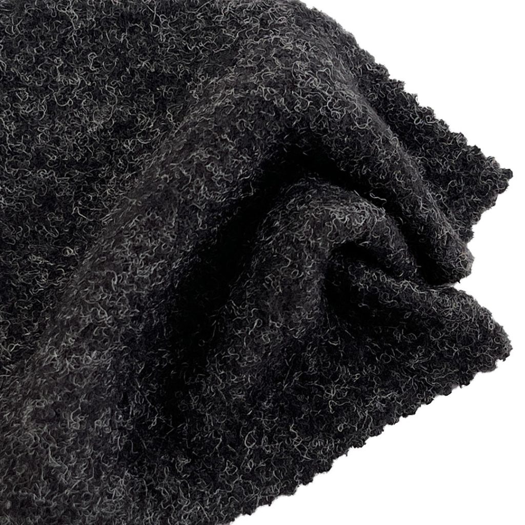 375gsm (13.2 oz) 75% Polyester 20% Viscose 5% Spandex Cashmere Soft Hand Feel Fabric Cardigan Sleepwear 21160A