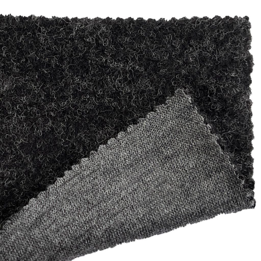 375gsm (13.2 oz) 75% Polyester 20% Viscose 5% Spandex Cashmere Soft Hand Feel Fabric Cardigan Sleepwear 21160A