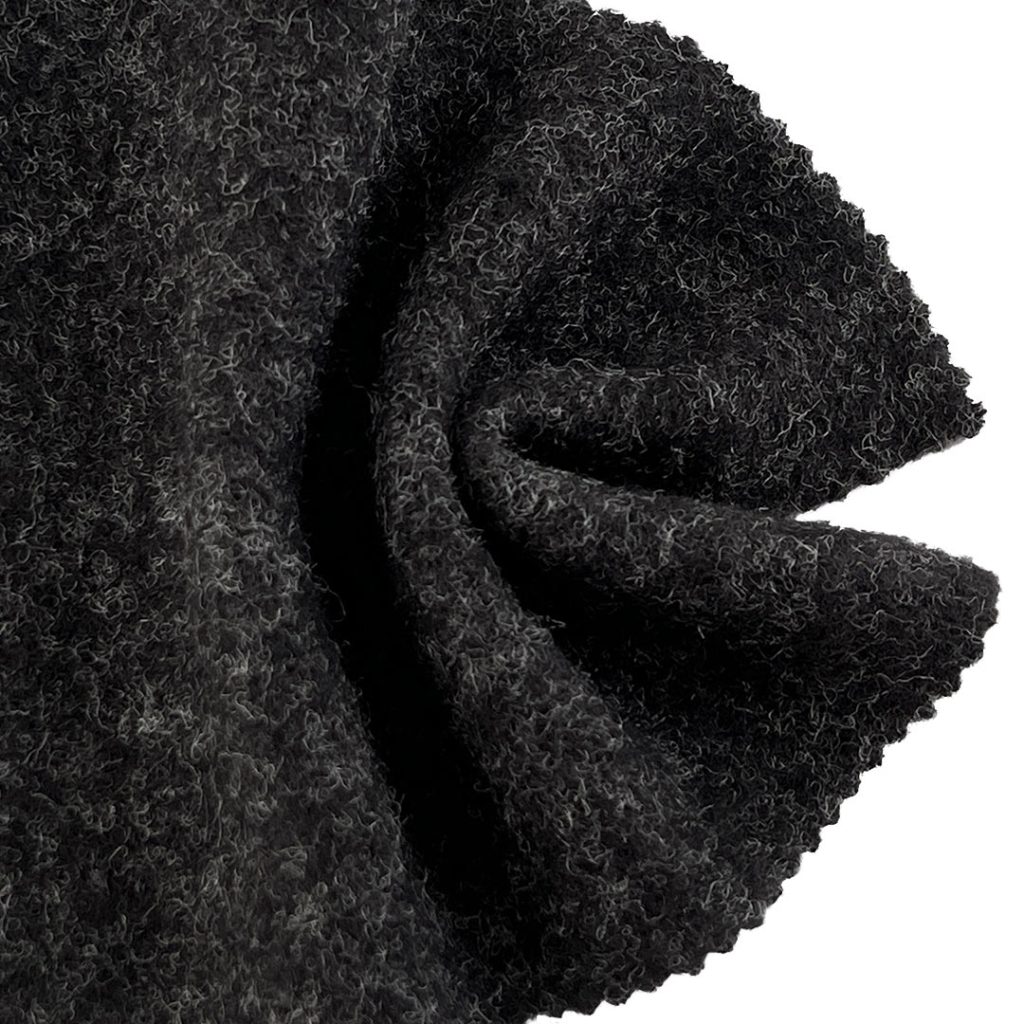 410gsm (14.5 oz) 75% Polyester 20% Viscose 5% Spandex Cashmere Soft Hand Feel Fabric Sweater Sleepwear 21160B