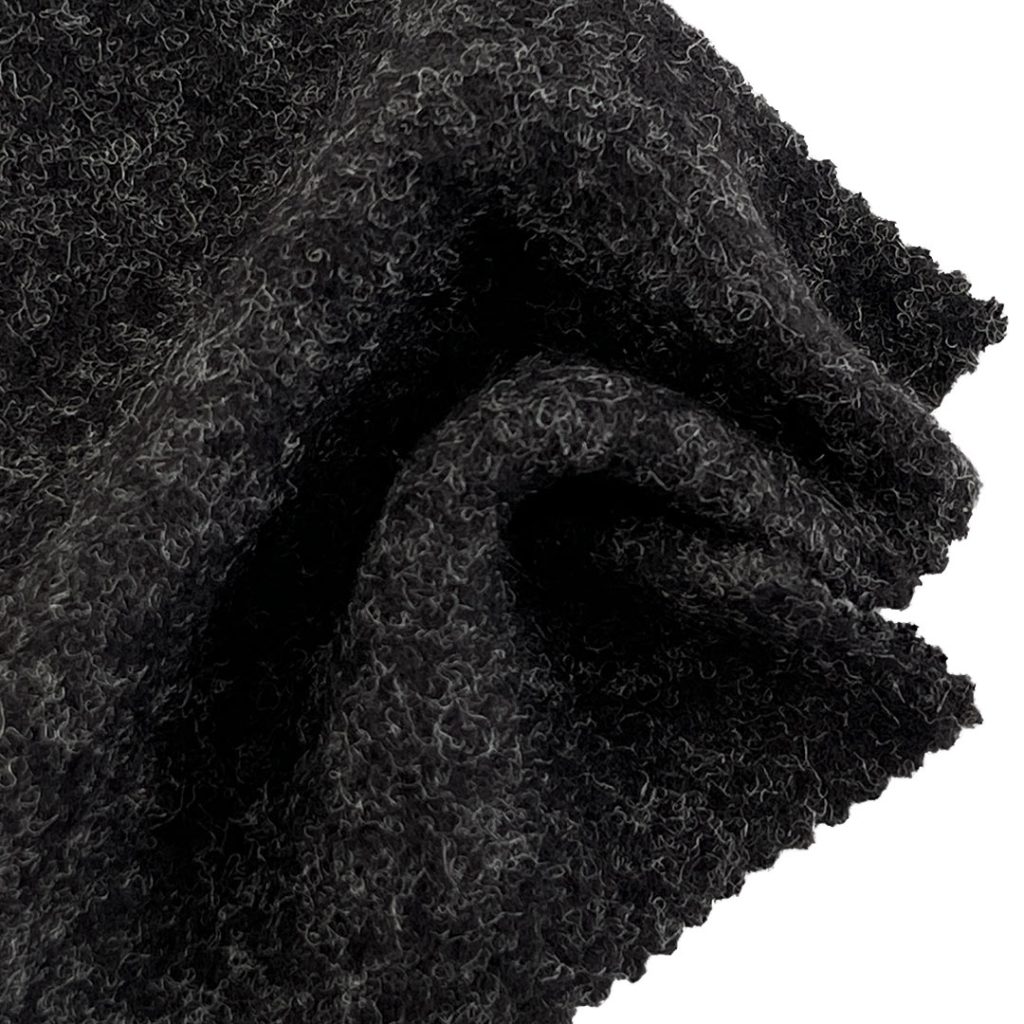 410gsm (14.5 oz) 75% Polyester 20% Viscose 5% Spandex Cashmere Soft Hand Feel Fabric Sweater Sleepwear 21160B