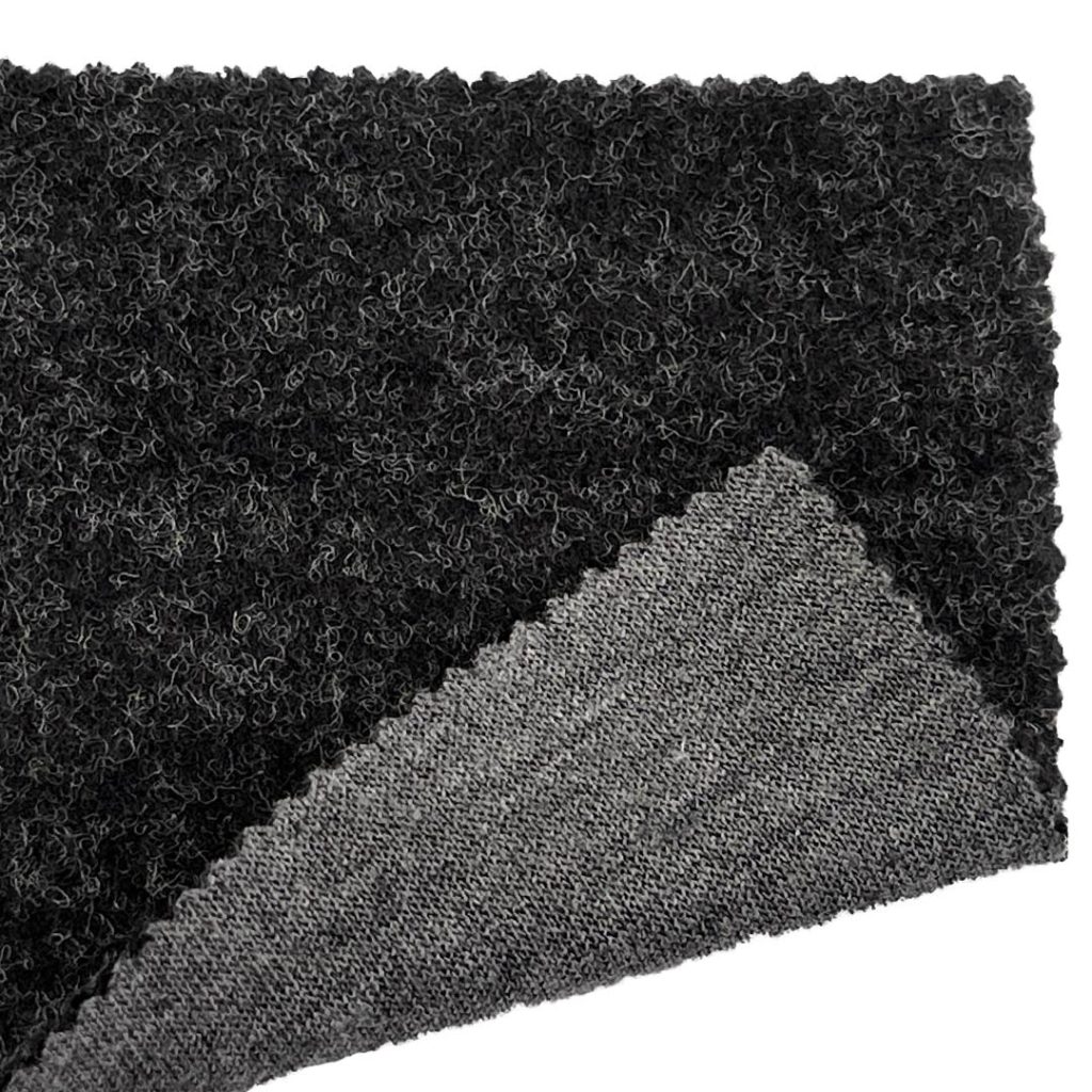 410gsm (14.5 oz) 75% Polyester 20% Viscose 5% Spandex Cashmere Soft Hand Feel Fabric Sweater Sleepwear 21160B