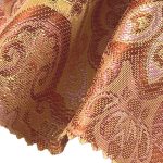 100% Polyester Brocade Ripstop Crisp Hand Feel Fabric Table Runner Curtain Wedding Dress 230#