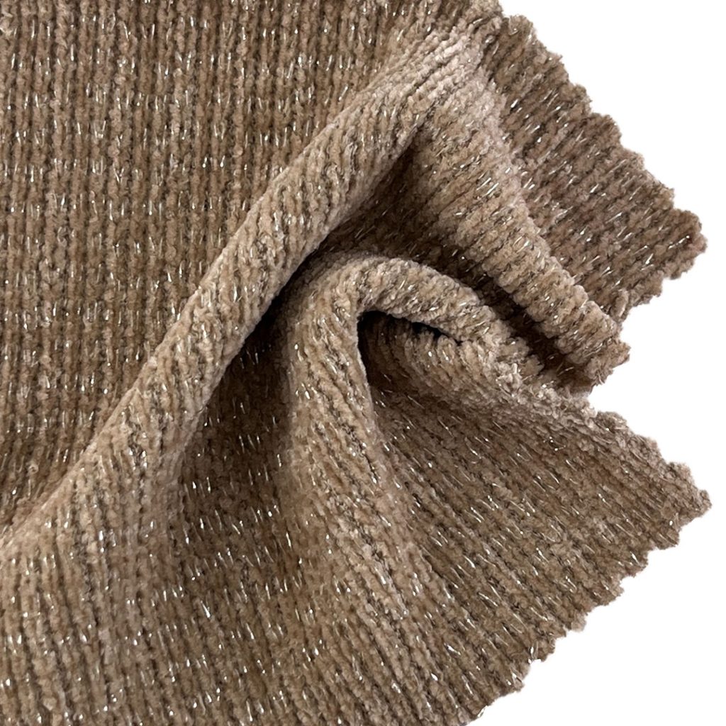 320gsm (11.3 oz) 5% Spandex 95% Polyester Chenille Soft Hand Feel Fabric Sweatshirt Pants Cardigan 23068