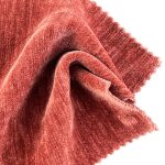 275gsm (9.7 oz) 96% Polyester 4% Spandex Chenille Soft Hand Feel Fabric Pants Sweatshirt 240677W45