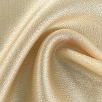 205gsm (7.2 oz) 100% Polyester Satin Glossy Soft Hand Feel Fabric Evening Gown Dress 267-030#