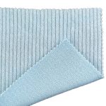 320gsm (11.3 oz) 82% Polyester 13% Viscose 5% Spandex Cable Jacquard Breathable Soft Hand Feel Fabric Cardigan Sweater 26741A