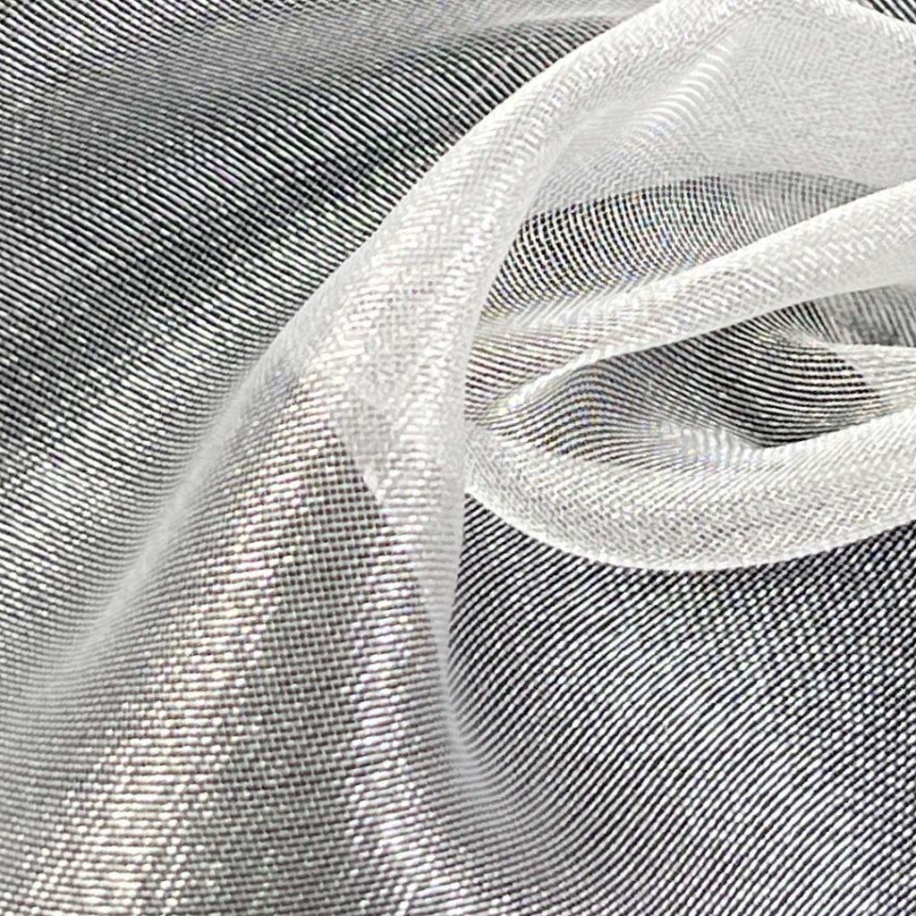 100% Polyester Organdy Glossy Translucent Fabric Costume Blouse 3060