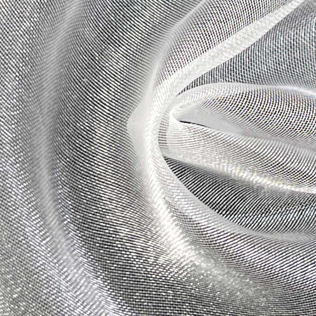 100% Polyester Organdy Glossy Translucent Fabric Costume Blouse 3060