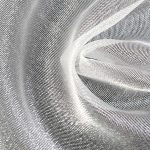 100% Polyester Organdy Glossy Translucent Fabric Costume Blouse 3060