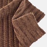 320gsm (11.3 oz) 95% Polyester 5% Spandex Chenille Soft Hand Feel Fabric Zip Up Hoodie Cardigan 3061#-320G