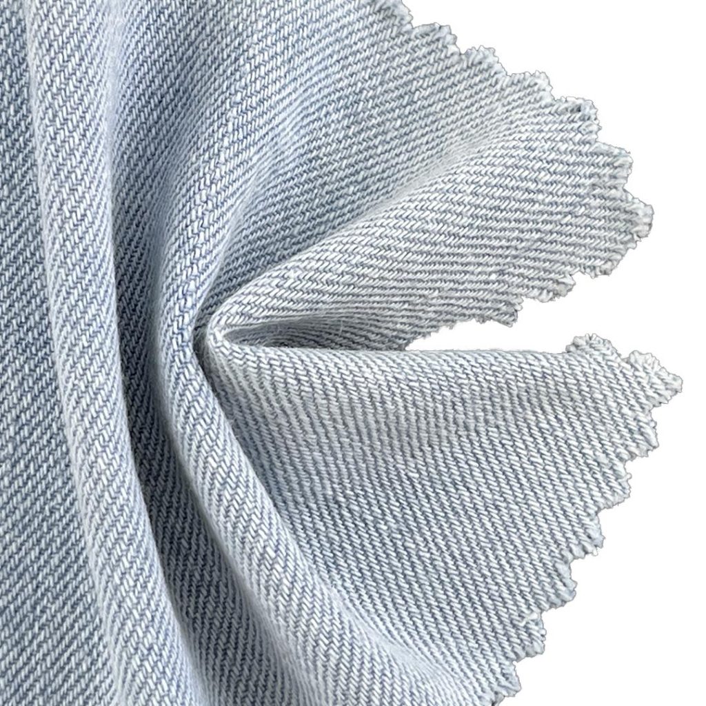 220gsm (6.5 oz) 100% Cotton Denim Soft Hand Feel Fabric Pants Leggings 35310#