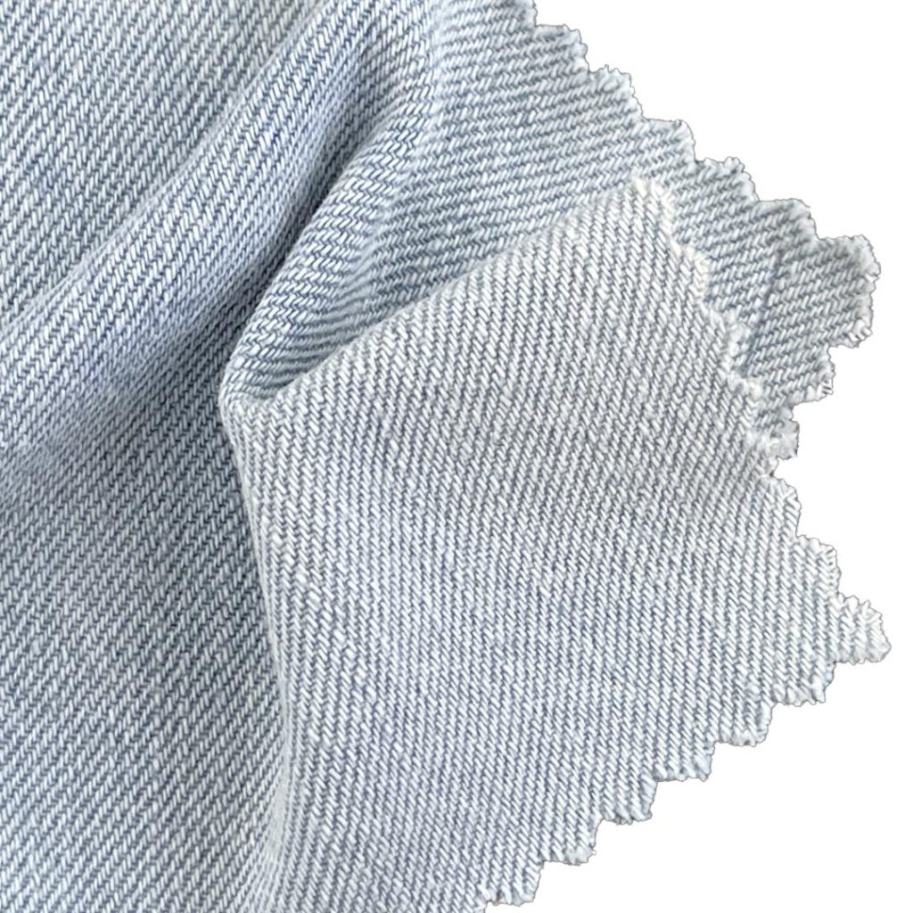 220gsm (6.5 oz) 100% Cotton Denim Soft Hand Feel Fabric Pants Leggings 35310#