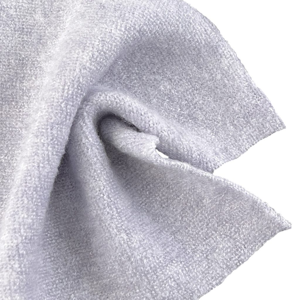 280gsm (9.9 oz) 30% Viscose 70% Polyester Towel Soft Hand Feel Fabric Zip Up Hoodie Cardigan 574