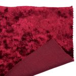 280gsm (9.9 oz) 95% Polyester 5% Spandex Crushed Velvet Plush Hand Feel Fabric Dress Costume 6055
