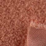 100% Polyester Sherpa Soft Hand Feel Fabric Jacket Hoodie 6154