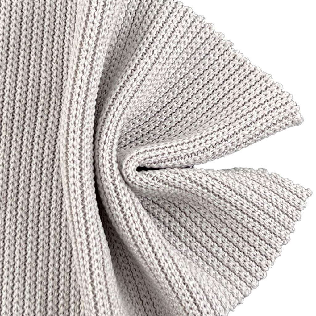 320gsm (11.3 oz) 95% Polyester 5% Spandex Cable Jacquard Breathable Soft Hand Feel Fabric Dress Shawl 6430-1#