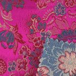 100% Polyester Brocade Ripstop Crisp Hand Feel Fabric Table Runner Bed Runner Curtain 67007