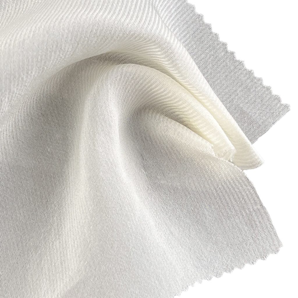 90gsm (3.2 oz) 82% Viscose 12% Polyester Chiffon Cool Soft Hand Feel Fabric Dress Skirt T-shirt 70012#