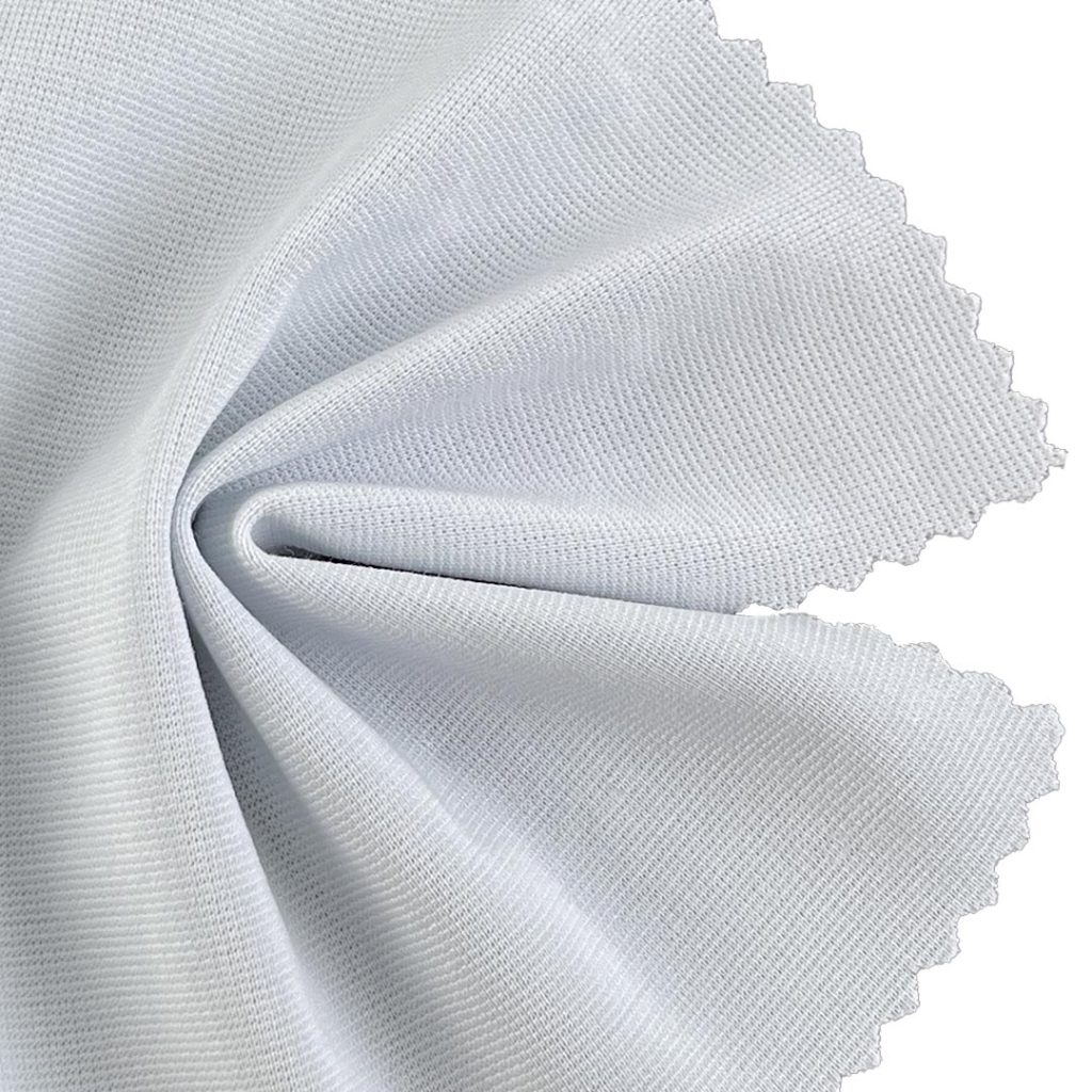 220gsm (7.8 oz) 72% Cotton 23% Polyester 5% Spandex Ponti Roma Smooth Hand Feel Fabric Streetwear T-shirt 7694#-220G